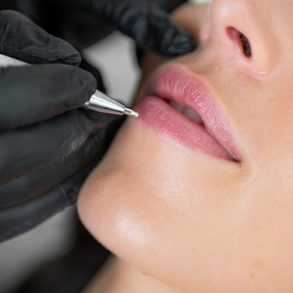 semi permanent lip brush